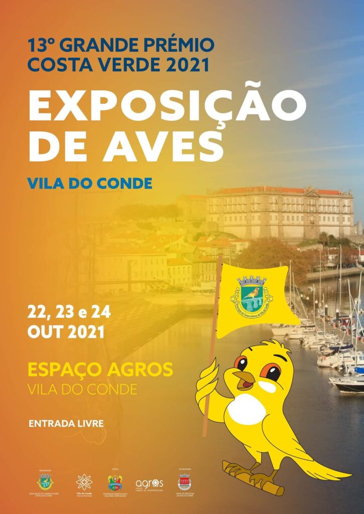 13º Grande Prémio Costa Verde 2021 - Exposição de Aves Vila do Conde