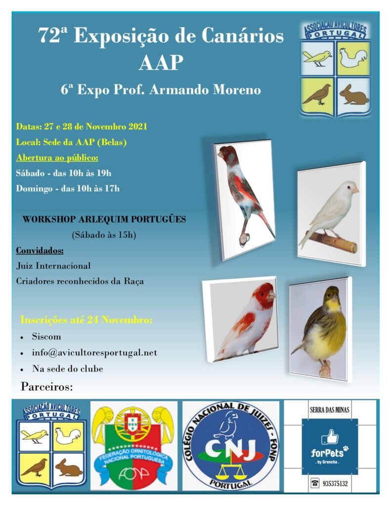 72 Expo de Canarios AAP e 6 Expo Prof Armando Moreno 2021