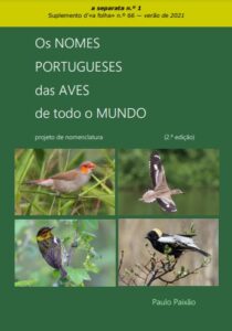 Paulo Paixão - Os Nomes Portugueses das Aves de Todo o Mundo